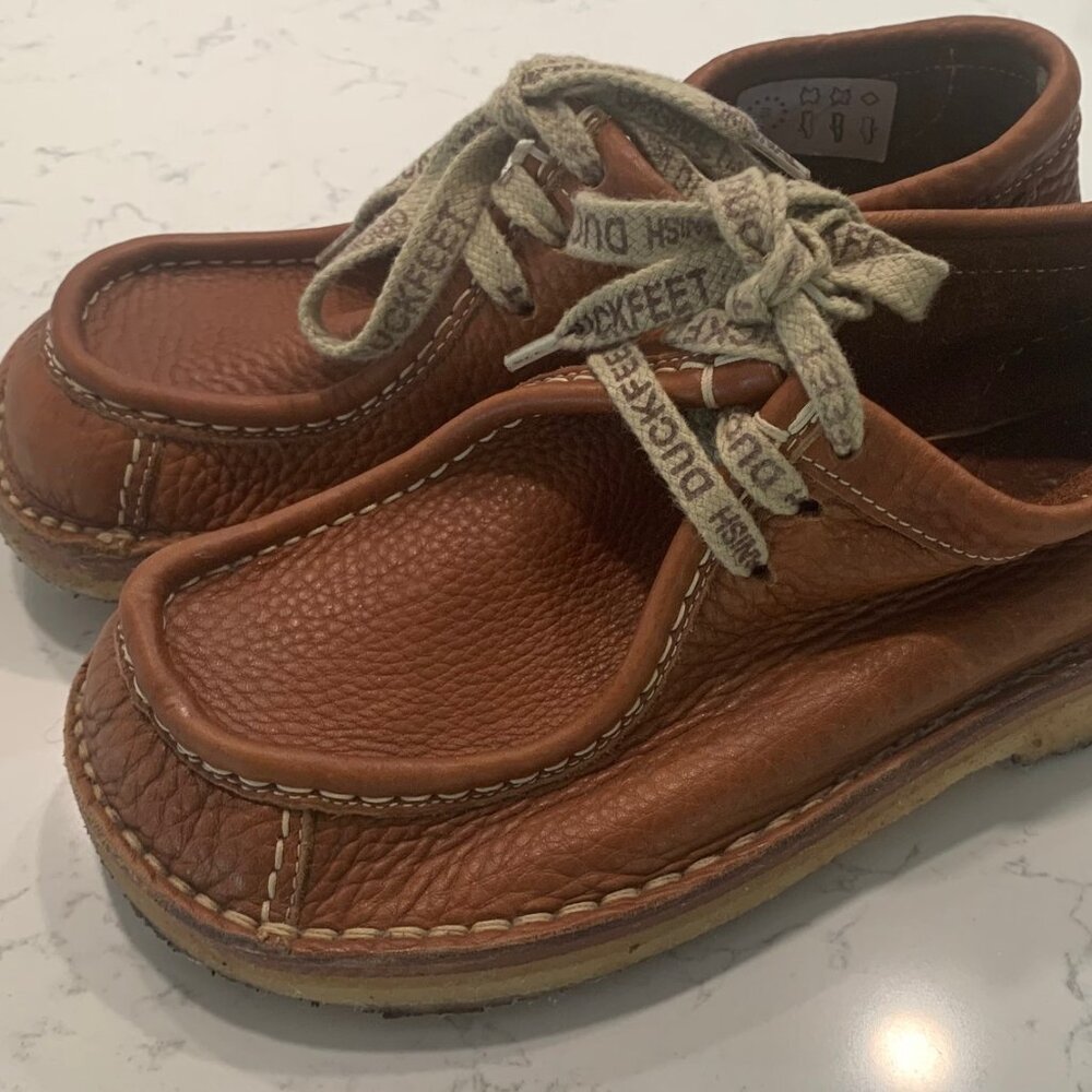 Original Danish DUCKFEET Tonder 40 Women Shoes  Full Grain Leather Brown